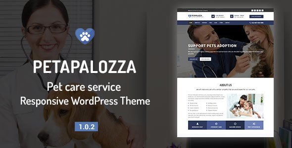 Pet Care Service WordPress Theme