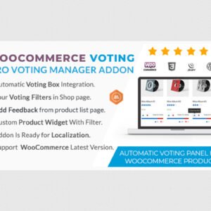 WooCommerce Product Voting Addon