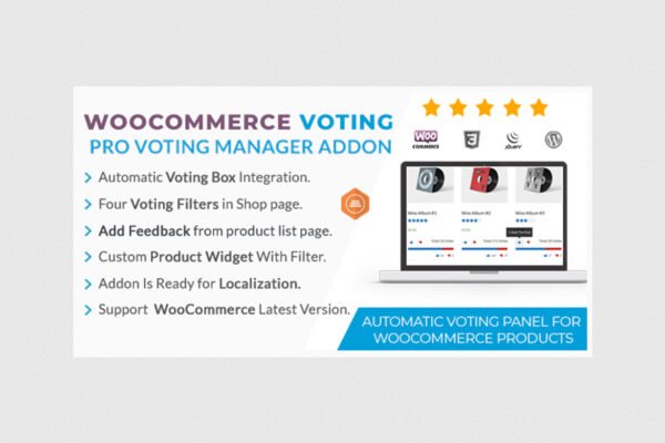 WooCommerce Product Voting Addon
