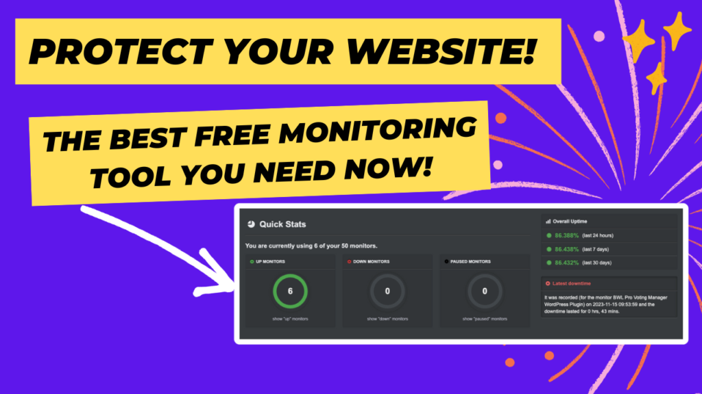 Best Free Site Monitoring Tool You Need Now