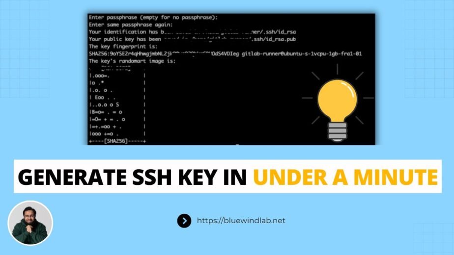 Generate SSH Key in Under a Minute